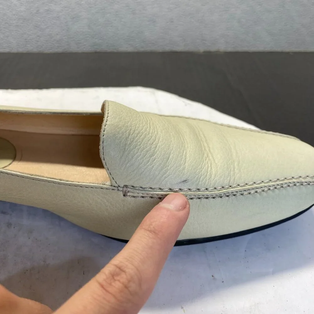 Amalfi‎ Italy Leather Women's Slip On Penny Loafers  Size 10AA